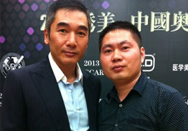 广州门徒与明星合影